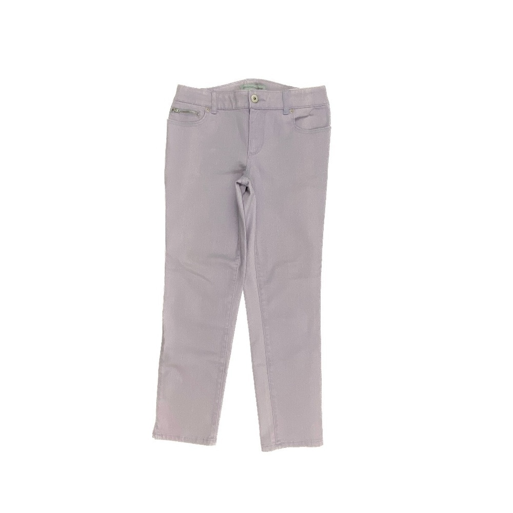 Chico's Ultimate Fit Ankle Womens size 4 Chico's size 0 Light Purple Denim jeans
